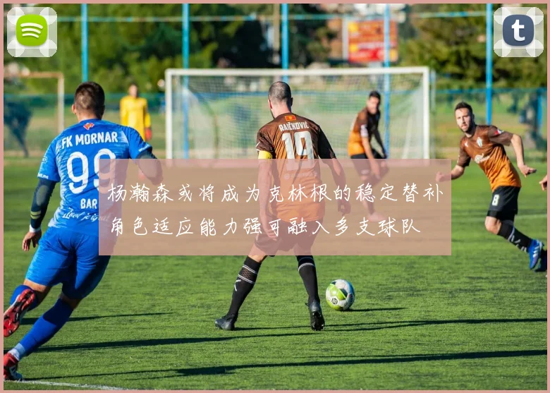 杨瀚森或将成为克林根的稳定替补角色适应能力强可融入多支球队